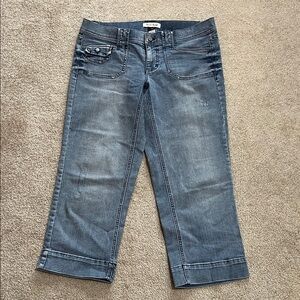 White House Black Market Cropped Jeans